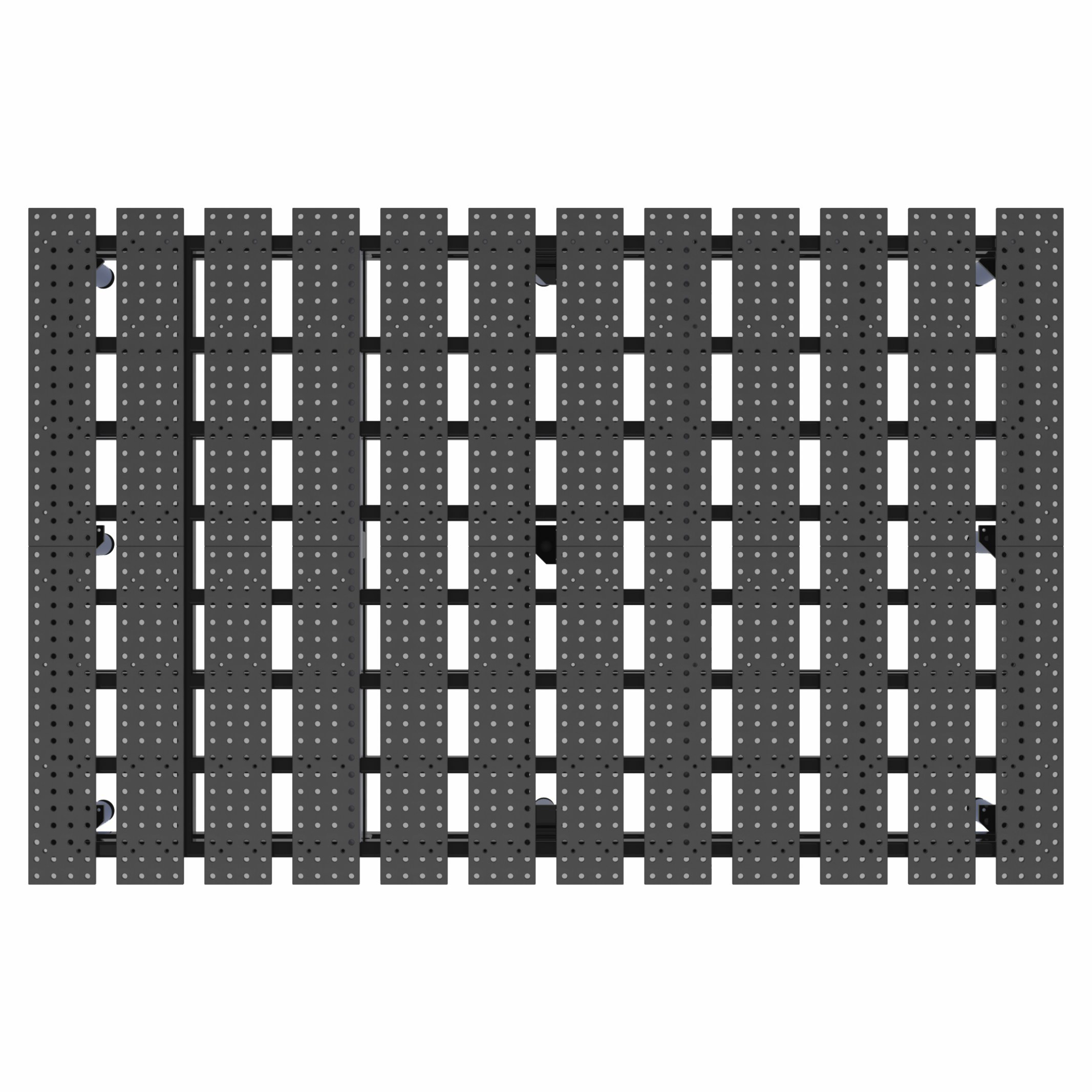 2D SLOTTED MODULAR WELDING TABLE 2000mm x 3950mm