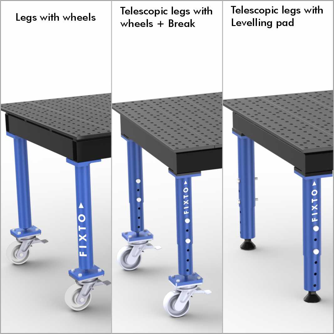 3D MODULAR WELDING TABLE 1200mm x 1200mm x 200mm